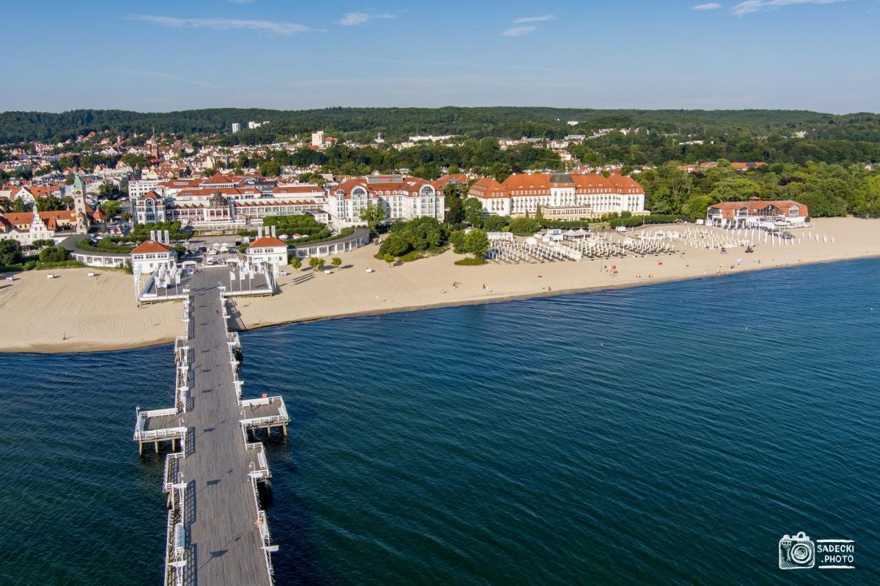 Park Lejlighed Sopot Eksteriør billede